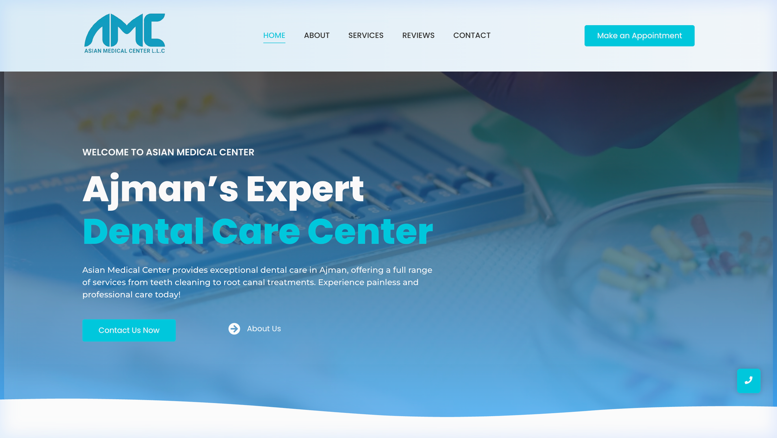 Asian Medical Center screenshot